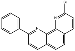 2-Bromo-9-phenyl-1,10-phenanthroline CAS 2042493-16-1 structure