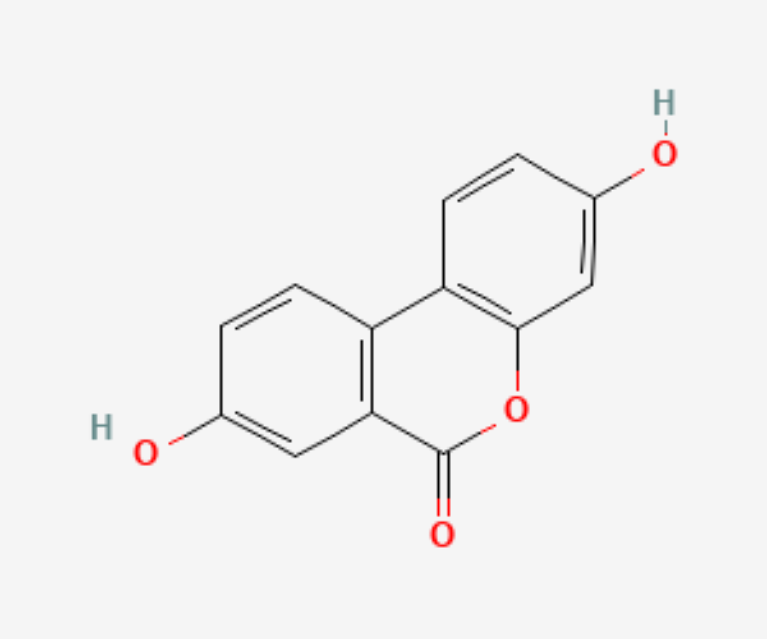 Urolithin A chemical structure